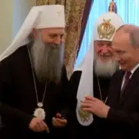 Vladimir Putin je odrzao sastanak sa Patrijarhom moskovskim i cijele Rusije Kirilom i Patrijarhom srpskim Porfirijem u Kremlju