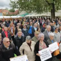 Protesti penzioneri Tuzla