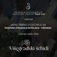 Javna tribina u Sarajevu Sjecanje na masovna stradanja Bosnjaka u Visegradu