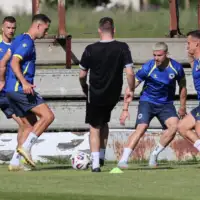 edin dzeko trening