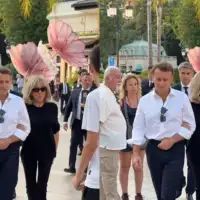 Emmanuel Macron Brigitte Macron