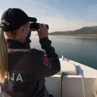 Službenici Odjeljenja bezbjednosti Ulcinj