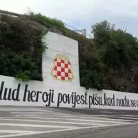 Grafit kod Capljina posvecenog Herceg Bosni