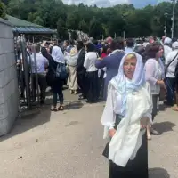 Demila Talic Gabriel u Srebrenici