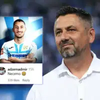 Admir Adzem HNK Rijeka Aleksandar Boljevic FK Zeljeznicar