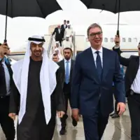 Mohamed bin Zayed Al Nahyan Aleksandar Vucic