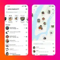 Pregled lokacija korisnika na Instagram mapi