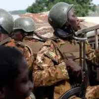 Mali Malijski vojnici u Bamaku
