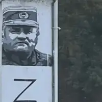 Mural ratko mladic Zabari