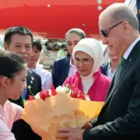 Recep Tayyip Erdogan Emine Erdogan kina 08
