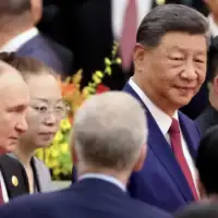 Kim Jong-un Vladimir Putin Xi Jinping Reuters