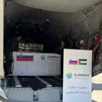 AA 20250905 39027181 39027180 CETVRTA ZRACNA POSILJKA HUMANITARNE POMOCI SLOVENIJE ZA GAZU STIGLA U AMMAN e1757069296549 872x610