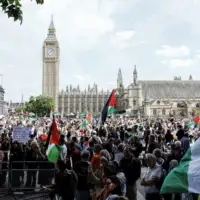 London hapsenje palestina/ Reuters