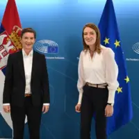 Brnabic i Roberta Metsole