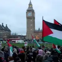 Propalestinski demonstranti u London