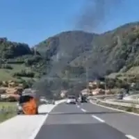 Pozar autoput