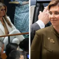 Olena Zelenska Melanija Tramp