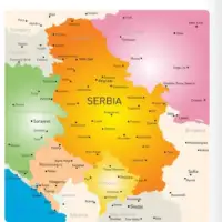 Srbija mapa