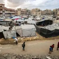 Gaza 10 Kamp za raseljena lica u Gazi