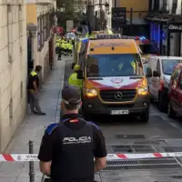 Madrid rusenje zgrade epa