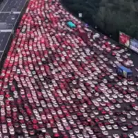 Kina saobracajna guzva