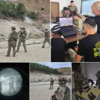 Vojna vjezba  Albanija Kosovo Hrvatska SAD