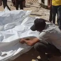 Gaza 10 Preuzimanje posmrtnih ostataka u Gazi AA
