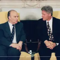 Alija Izetbegovic Bill Clinton