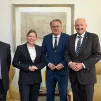 Nermin Nikšić sa zastupnicima Bundestaga i ambasadorom Njemačke/ vlada fbih