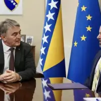 Željko Komšić i John Ginkel