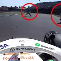 Formula Pretrcavali stazu dok utrka jos traje