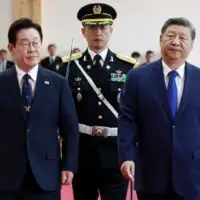 Xi jiping Lee jae Myung