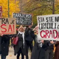 Gradjani protest ks
