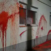 Srbija Bačena crvena farba na kuću Hrvata i Mađarice u Srbiji