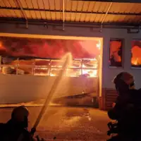Slovenija domzale pozar