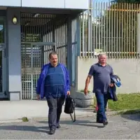 Ljuban Vukovic desno sa advokatom Slobodan Peric