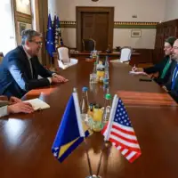 Samir Avdić  John Ginkel Delegacija SAD a s gradonacelnikom Sarajeva