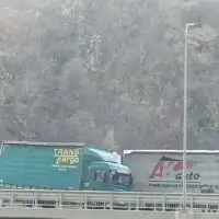 saobraćajna nesreća Vjetar prevrnuo prikolicu kamiona