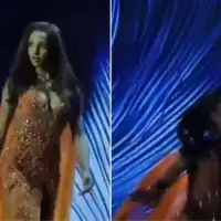 Gabrielle Henry Manekenka pala sa scene na izboru za Miss Univers