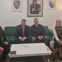 Faruk Kapidzic Mirza Batalovic Dzenan Selimbegovic i Sebija Izetbegovic