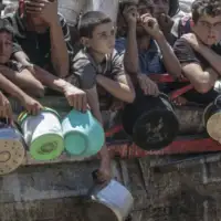 Gaza djeca glad