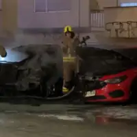 Sarajevo Grbavica pozar Izgorio automobil Grbavica