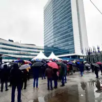 Protest BHRT Edis Deljkovic