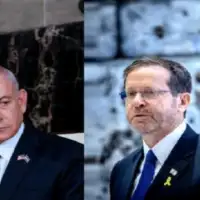 Isaac Herzog Benjamin Netanyahu