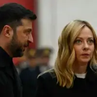 Volodimir Zelenski Giorgia Meloni