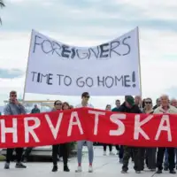 Zagreb netrpeljivost prema strancima  Pixsell