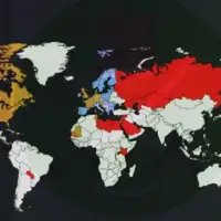 Zemlje Mapa suprotstavljanja Muslimanskoj braci