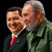 Hugo Chavez i Fidel Castro