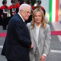 Mahmud Abbas Giorgia Meloni