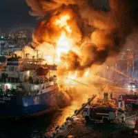 Ukrajina pogodila ruski tanker